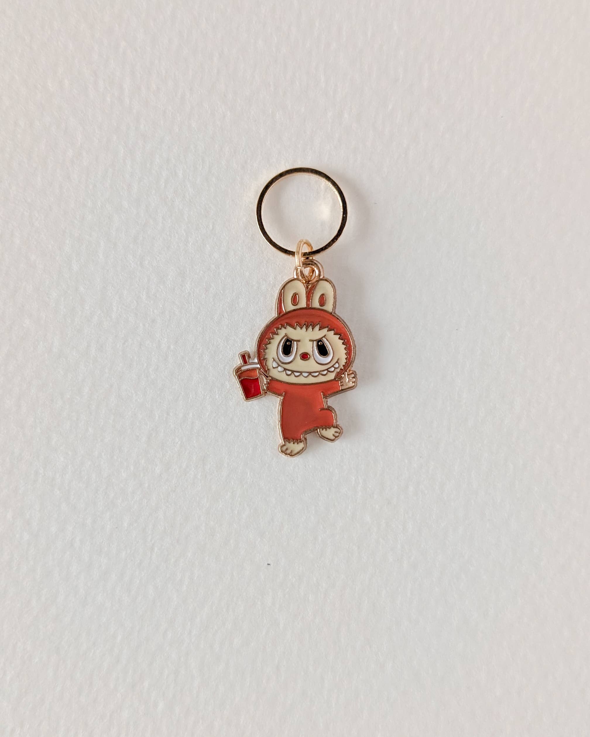 Hello Kim - Kim Chui - Venta al por mayor Material para punto/ganchillo - Labubu #3 - Anillos marcadores8