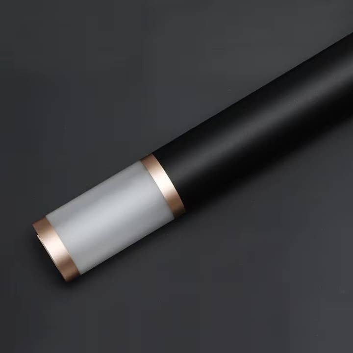 Elegant Design Supply - Wholesale Wrapping Paper Roll - Golden Frosted Edge Flower Wrapping Paper (20pcs/bag)