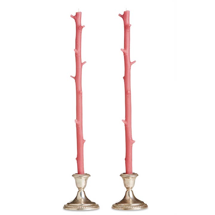 Stick Candles - Wholesale Tapered Candle/Candlestick - Stick Candles Hickory / Pair8