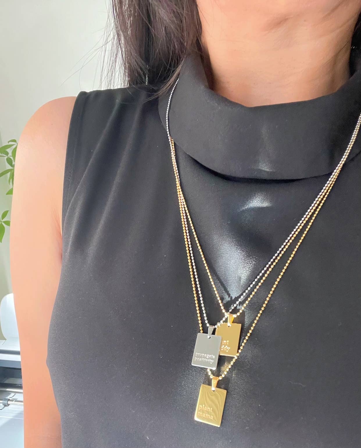 Dainty Little Tiny Things - Wholesale Pendant/Charm Necklace - Plant Dosage Unisex Streetwear Plant Chain  | Hypoallergenic1