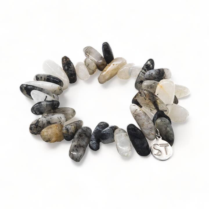 Sølvglimt Chip Armbånd for engroshandel hos Skyscrapers and Trees