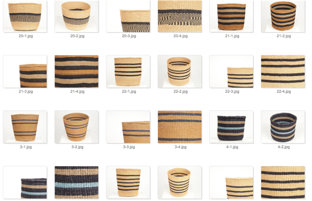 Crafts by Solid - Wholesale Basket - Handwoven Sisal Baskets - Natural Hues - XXS - XXL49