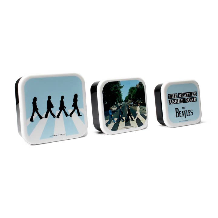 Snack Boxes Set of 3 - The Beatles (Abbey Road) for wholesale by Half Moon Bay