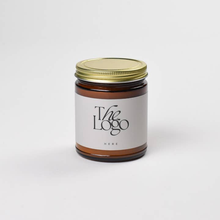 Standard Wax - Wholesale Jar/Filled Candle - White Label Custom 8oz Apothecary Candle 2