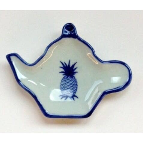 Tea Bag Caddy, Pineapples for wholesale by Sea Island Imports, Inc.