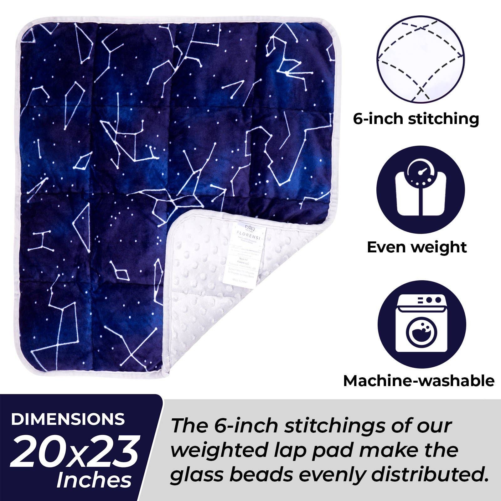 Florensi - Wholesale Bedding Blanket - Kids & Baby - Weighted Lap Pad5