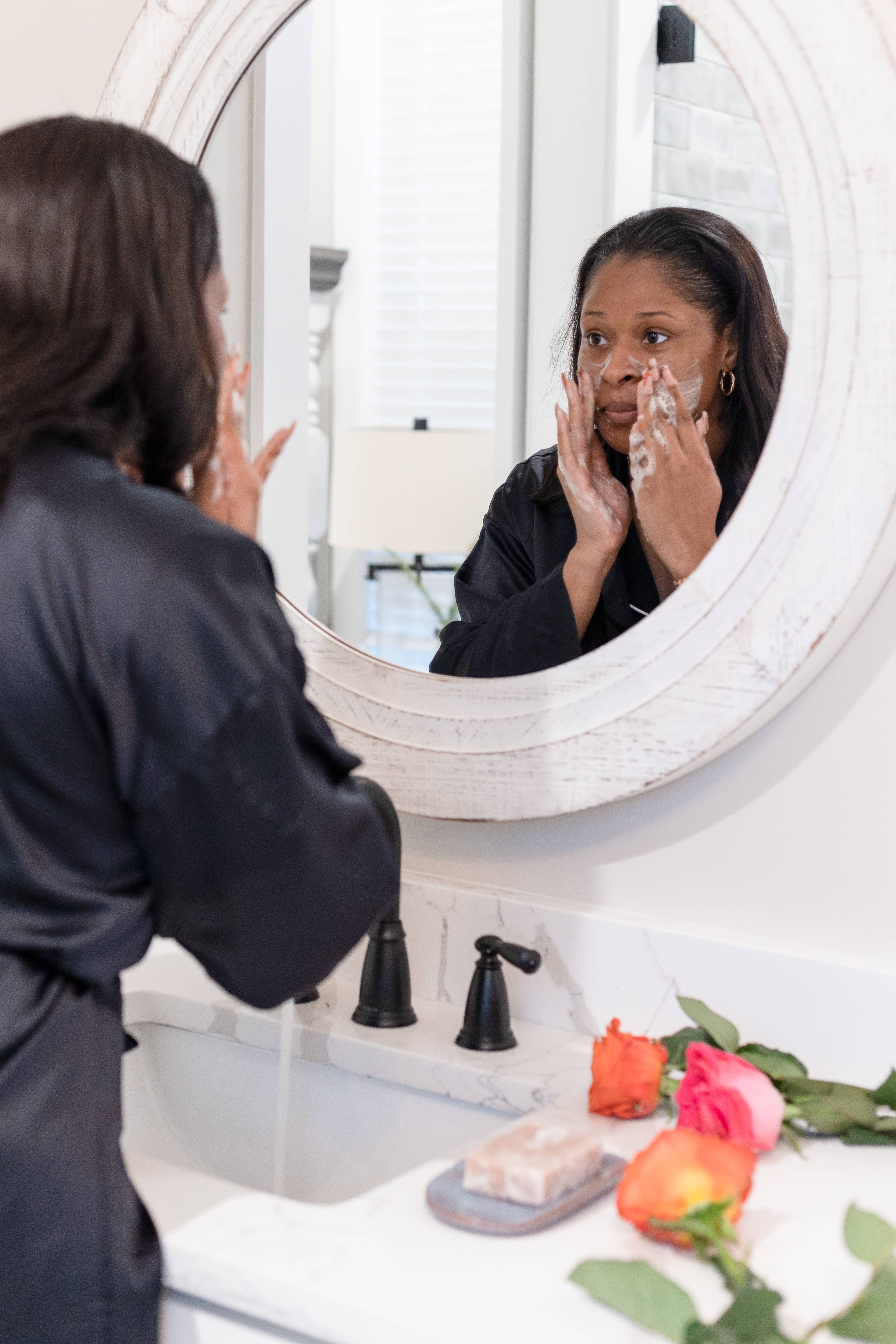 Rinse Bath Body Inc - Venta al por mayor Pastilla de jabón - Jabón - Geranio Rosa | Jabón en Barra Natural | Limpiador Facial2