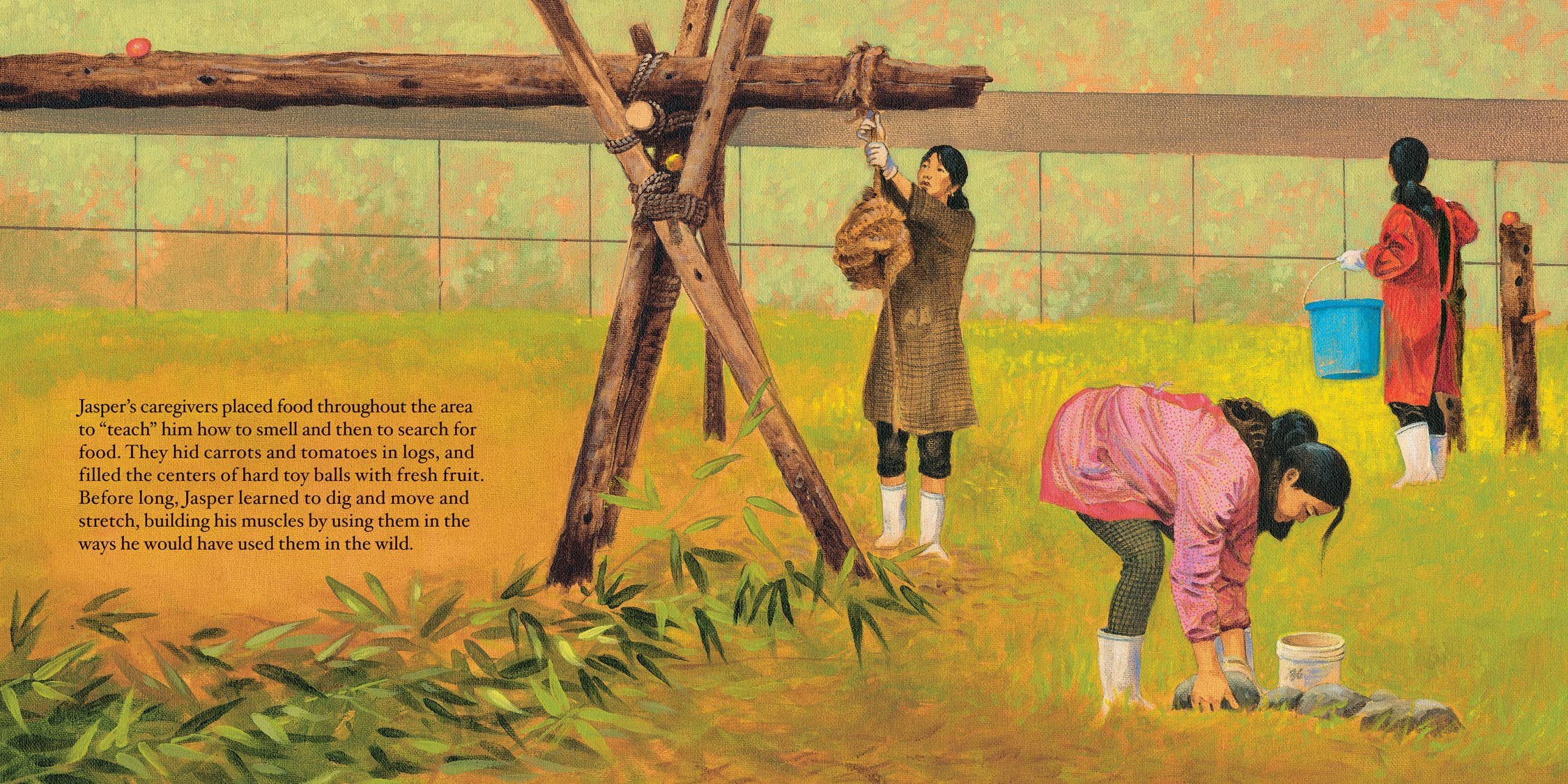 Sleeping Bear Press - Wholesale Book - Kids - Jasper's Story: Saving Moon Bears Picture Book2