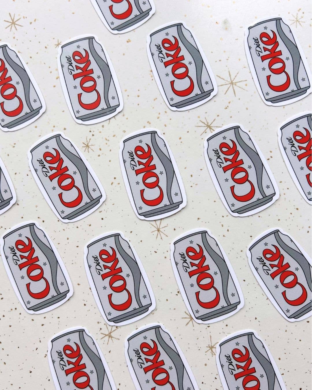 Happyish Brand - Wholesale Sticker - Diet Coke Can - Diet Coke Pop Sticker - Pop Culture Food4