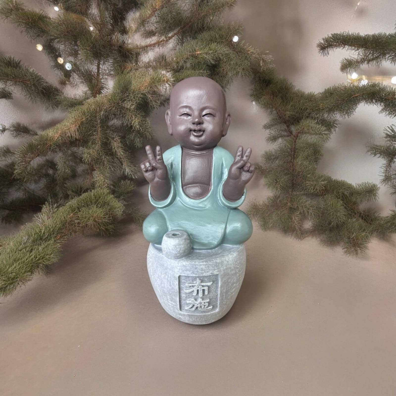 Zen'Arôme - Wholesale Ornament - Buddha Figurine Incense Holder Dana - Zen Meditation Buddha9
