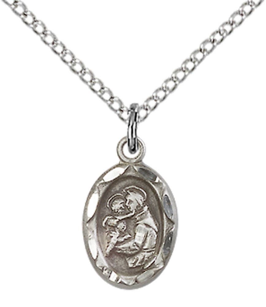 NYMAN JEWELERS - Wholesale Pendant/Charm Necklace - Sterling Silver St. Anthony Pendant0