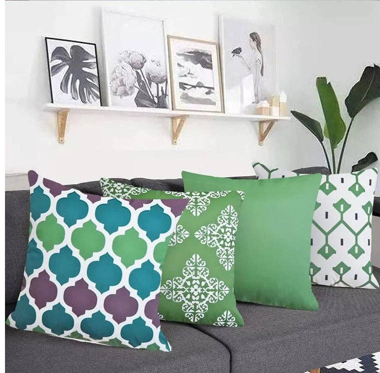 RKAAS HOME – Almofada de cadeira por atacado – Capas impermeáveis para almofadas externas para jardim e casa 45x45 cm8