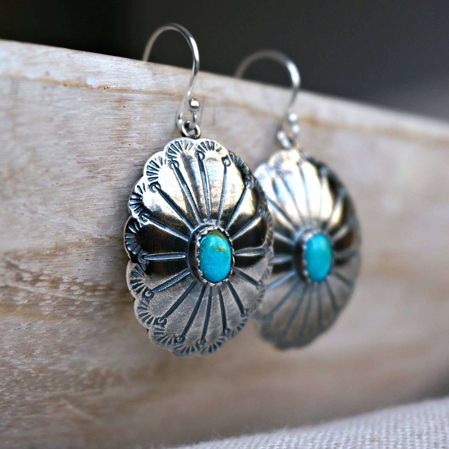 abeytu Turquoise Earrings for wholesale by Sowell Jewelry