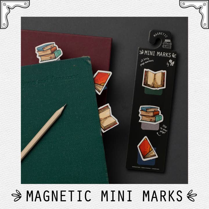 if USA - Wholesale Bookmark - Mini-Marks Magnetic Bookmarks