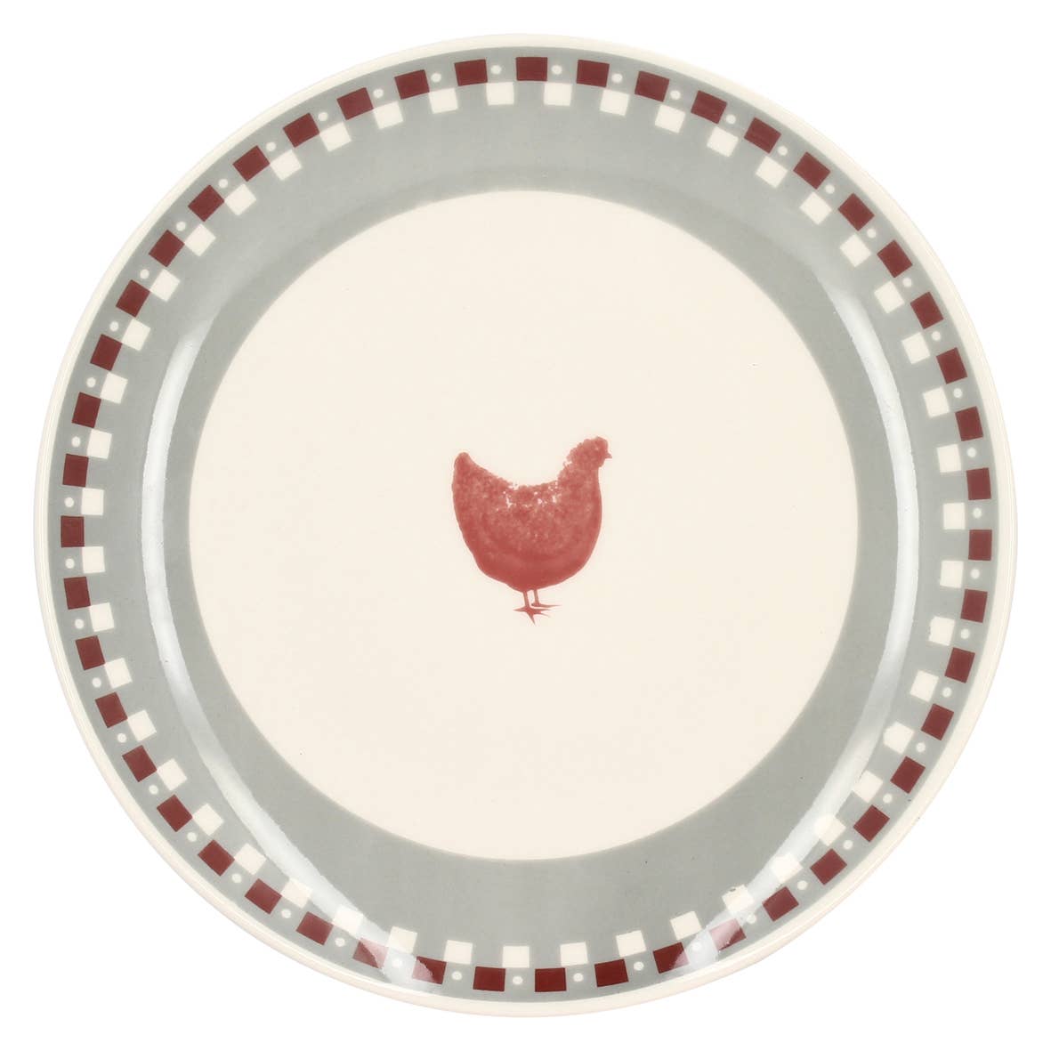 Novastyl - Wholesale Dinner Plate - Assiette plate gallina 26cm in stoneware0