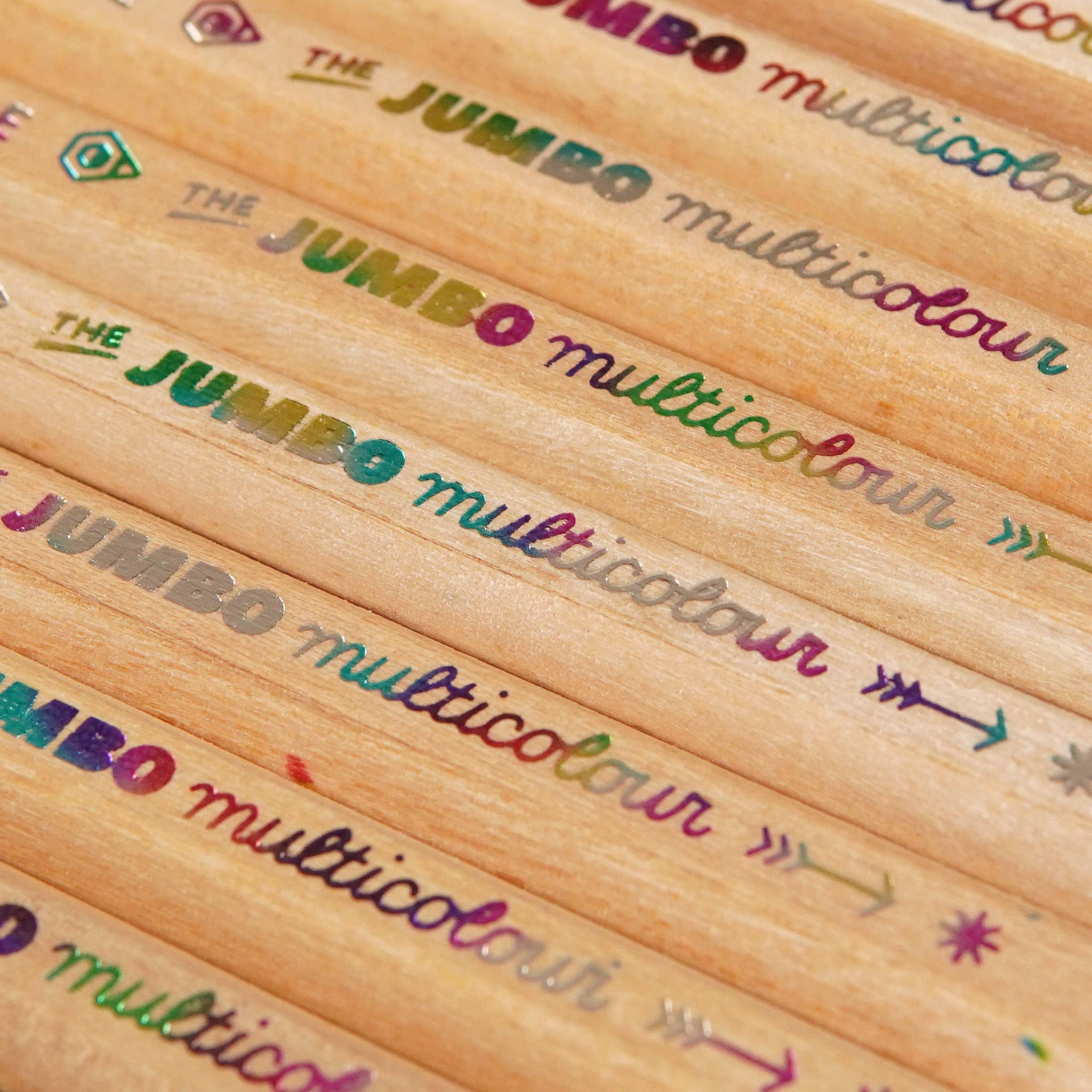 Odd Goose Stationery – wholesale Coloured pencil – The Jumbo Multicolour Colouring Pencil - Eco Friendly3