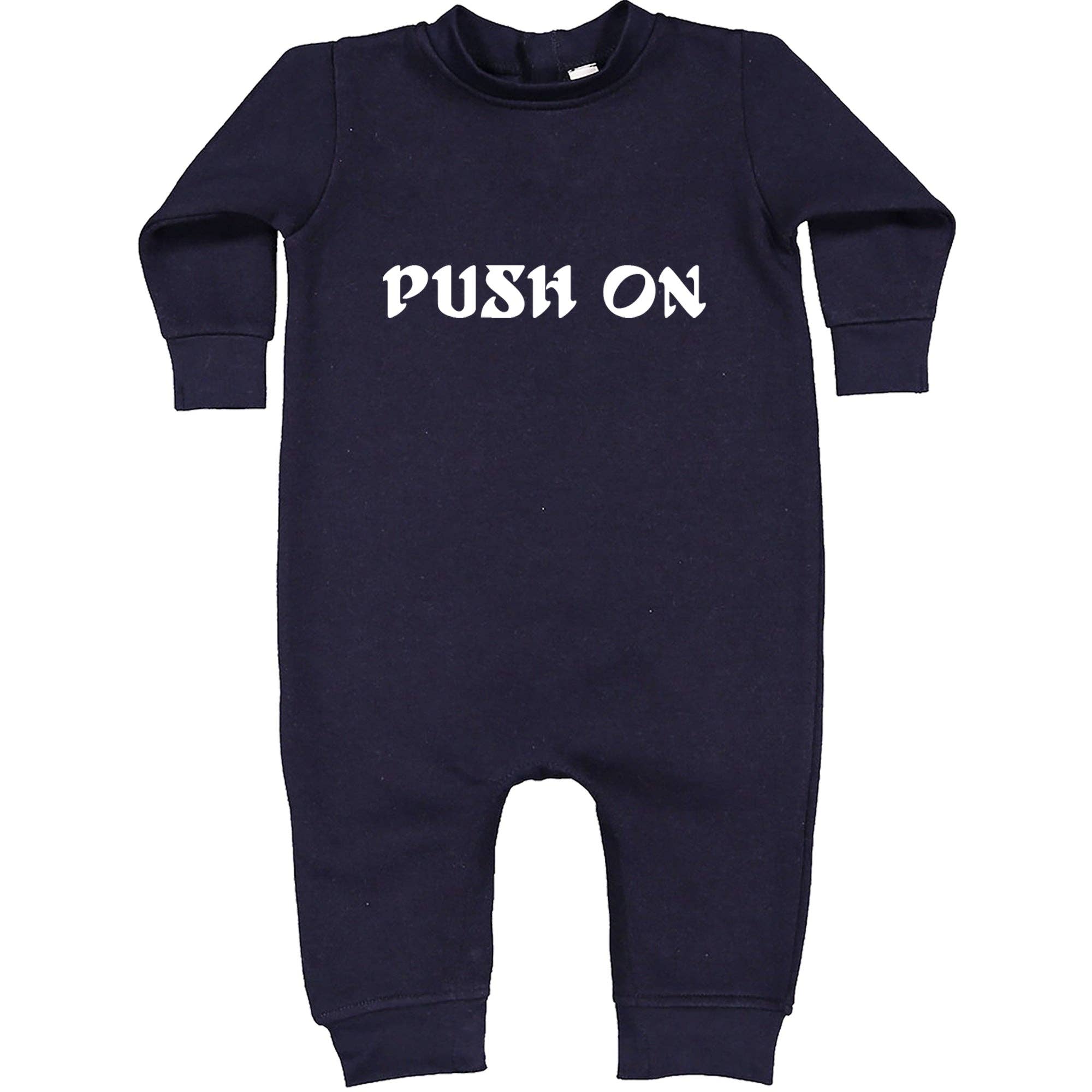 Expression Tees - Wholesale Hoodie - Kids - Push On Tush Push Toddler Hoodie Or Infant Fleece Romper5