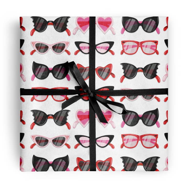 Valentine's Day Gift Wrap Heart Shaped Retro Love Wrapping for wholesale by Rock'N Paper