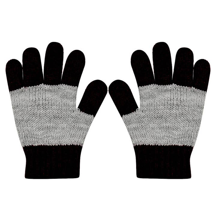 black light grey Single gloves "Avio" for wholesale on Faire