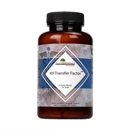 K9 Transfer Factor 500mg Capsule for wholesale by Aloha Medicinals