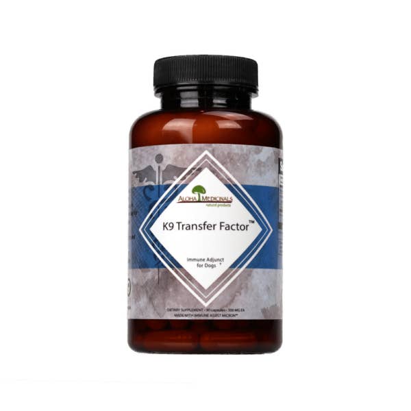 Capsula K9 Transfer Factor da 500 mg per la vendita all'ingrosso da parte di Aloha Medicinals