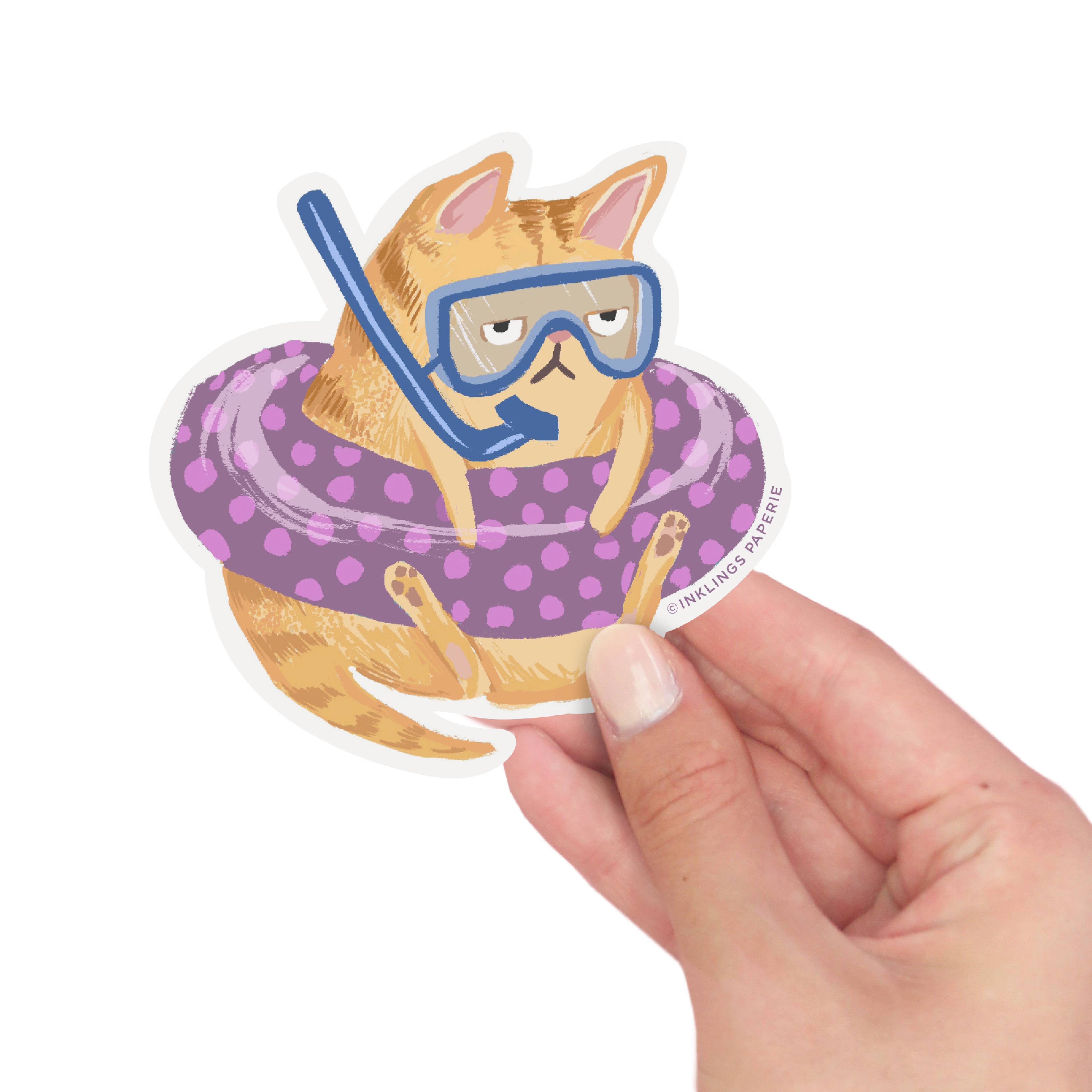 Inklings Paperie - Wholesale Sticker - Vinyl Sticker - Grumpy Cat