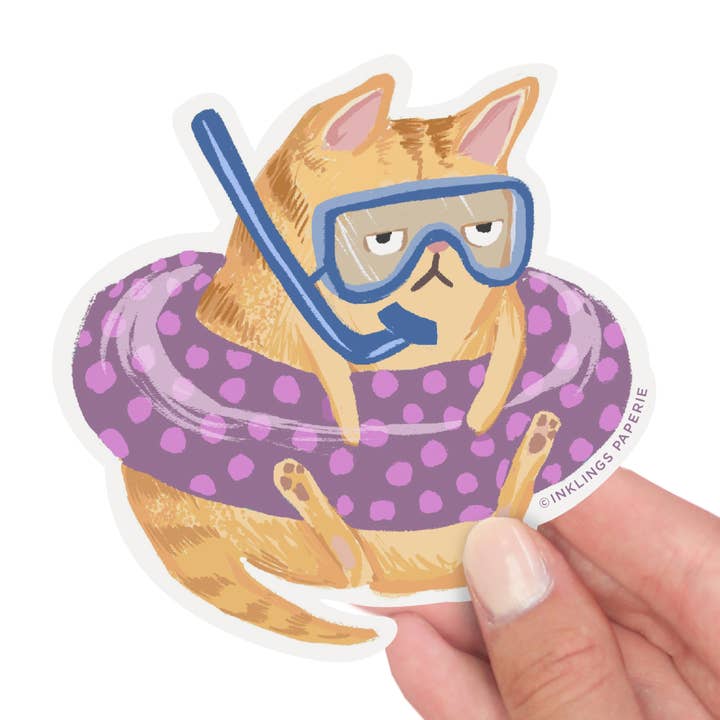 Inklings Paperie - Wholesale Sticker - Vinyl Sticker - Grumpy Cat0