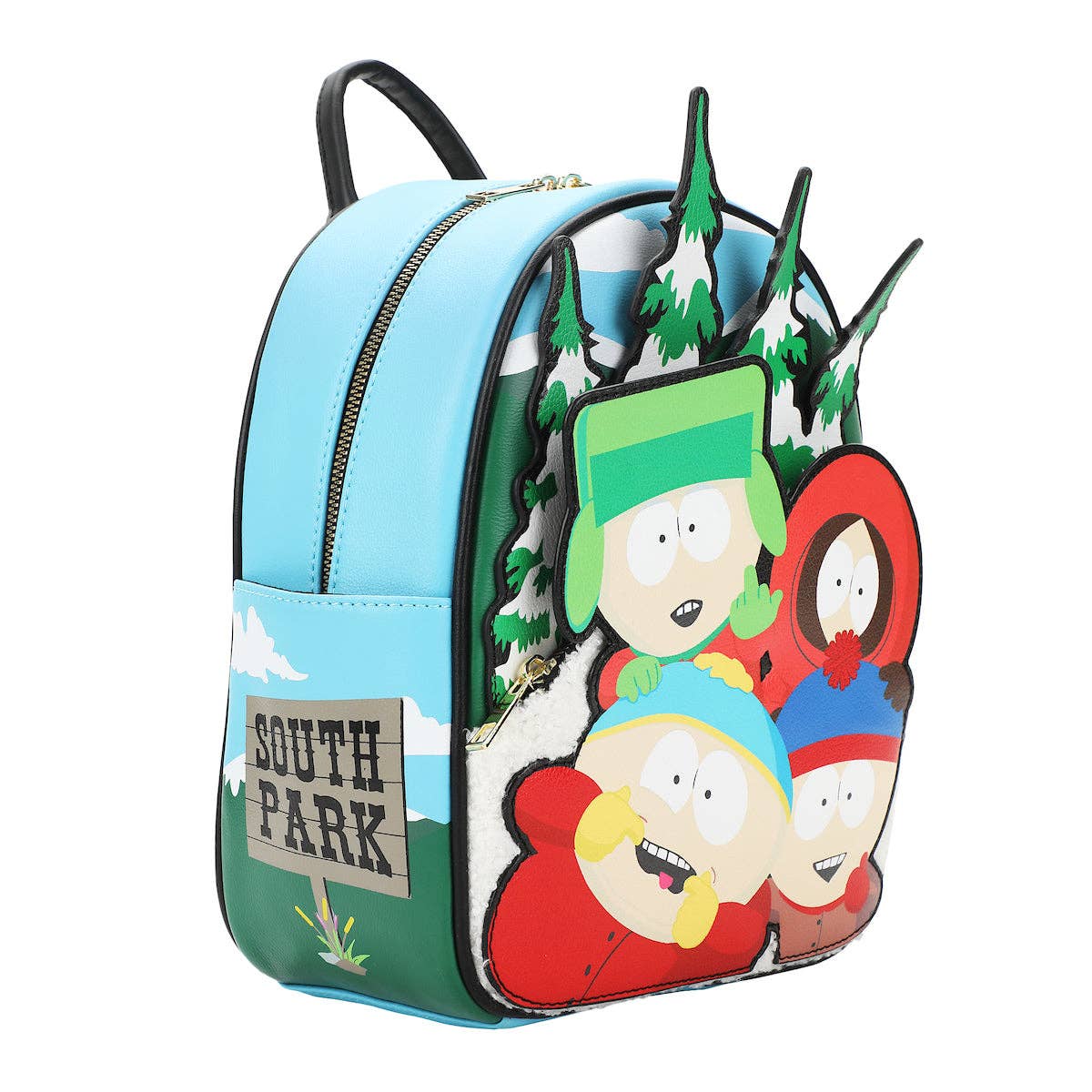 Bioworld Merchandising - Wholesale Backpack - Unisex - South Park Stan, Kenny, Cartman, and Kyle 10.5" Mini Backpack1