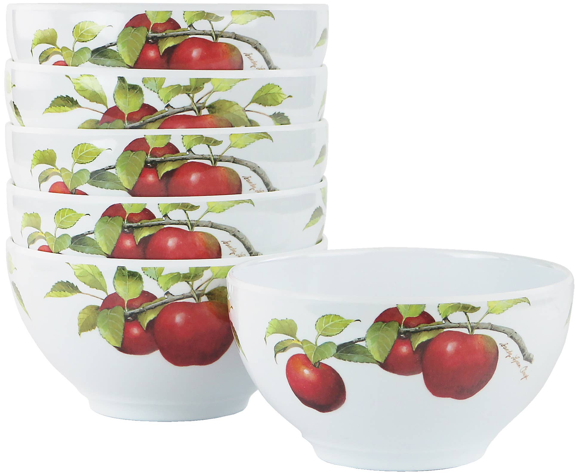 Reston Lloyd - Wholesale Bowl - 6pc Melamine Bowl,  (10 Colors)6