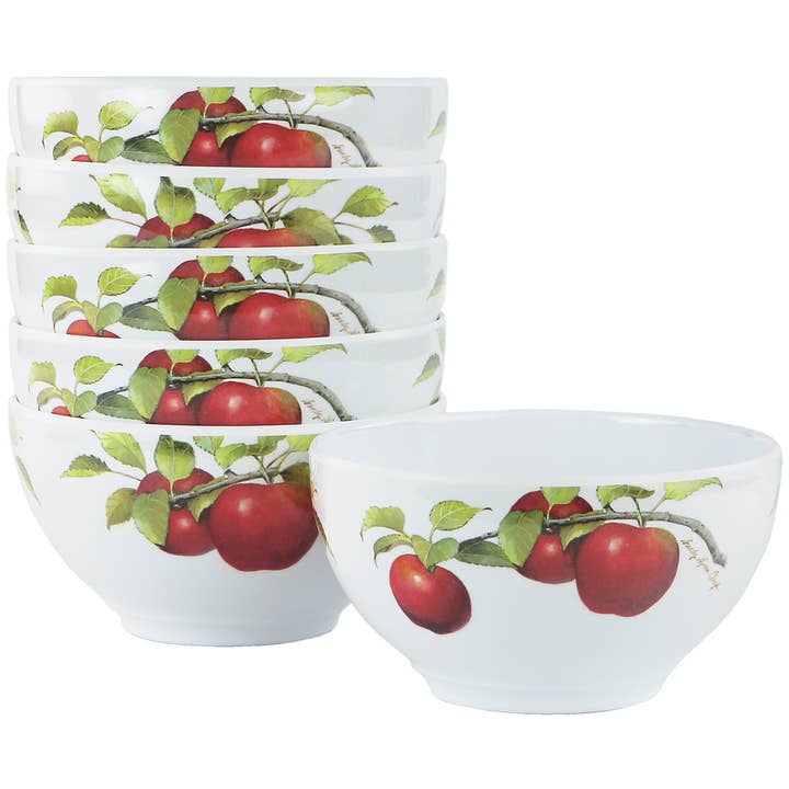 Reston Lloyd - Wholesale Bowl - 6pc Melamine Bowl, (10 Colors)6