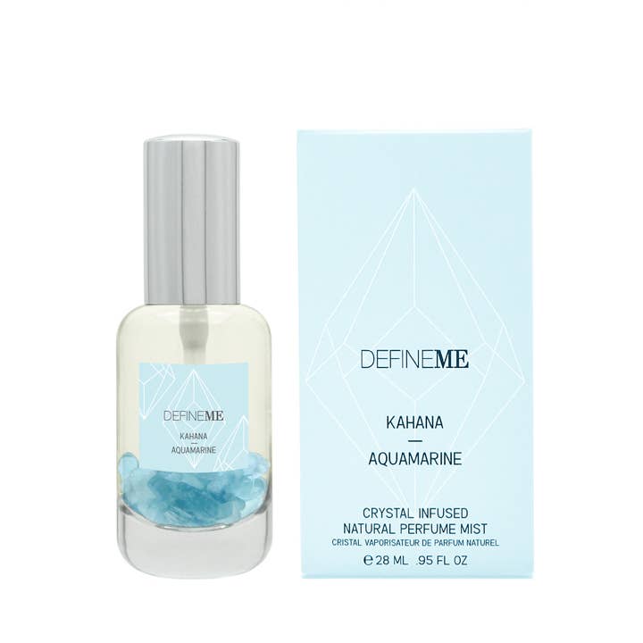 DefineMe - Wholesale Perfume/Eau de Toilette - Kahana-Aquamarine Crystal Infused Perfume for Summer