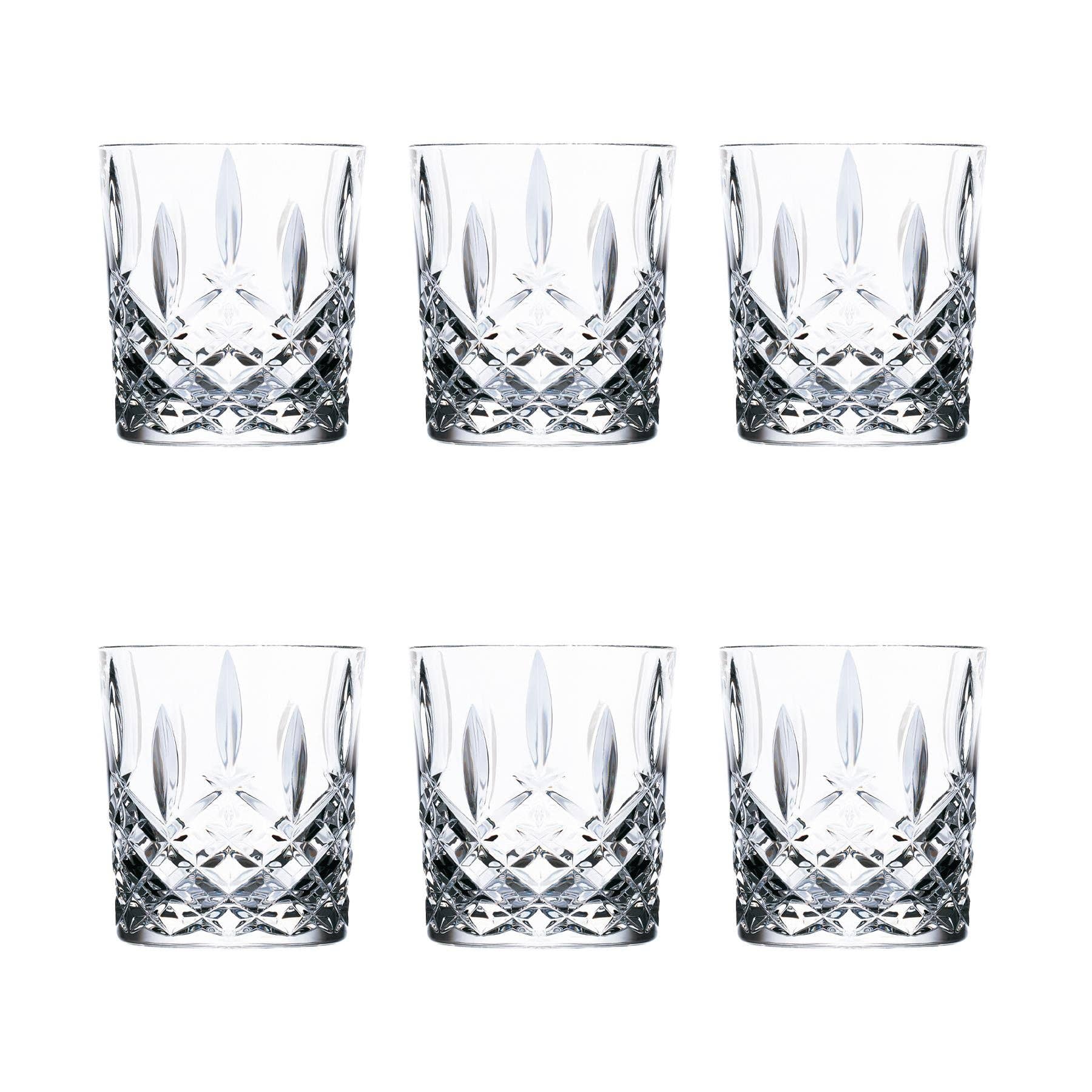 Rinkit Ltd - Wholesale Cocktail/Liquor Glass - RCR Crystal Orchestra Cut Double Old Fashioned Glass - 340ml0