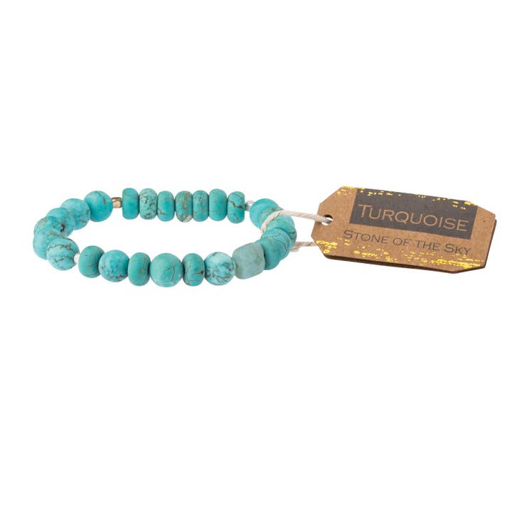 Turquoise Stone Bracelet - Stone of the Sky for wholesale by Scout Curated Wears
