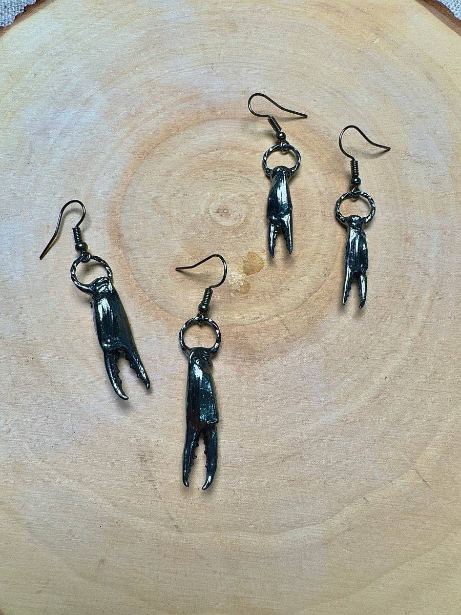 Copper Ashes - Wholesale Dangle Earrings - Crab Claw Earrings0
