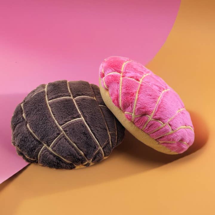 LunaMarie - Venta al por mayor Peluche - Perros - Juguete de Peluche de Pan Mexicano Concha