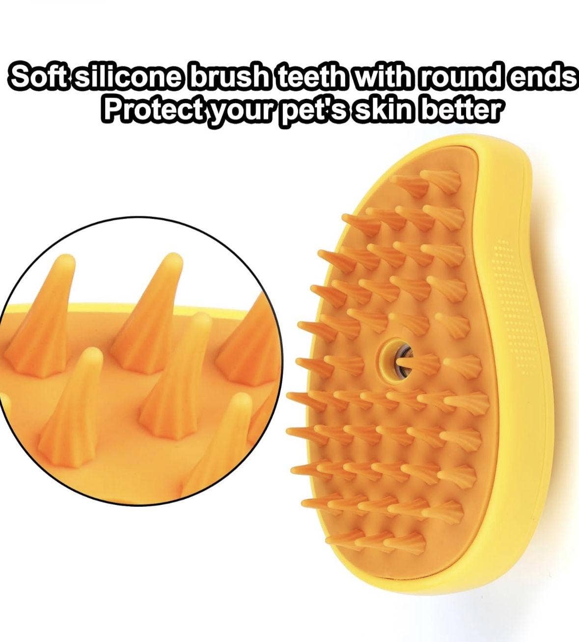 VIGOR – wholesale Pet brush – Cat/dog – Self Cleaning Cat Steamy Brush for Massage Grooming Removing1