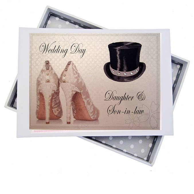 Dotter & Svärson (HATT/SKOR) - FOTOALBUM - MINI (P4T) för wholesale av White Cotton Cards