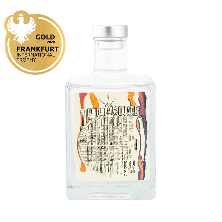 144 SQUARE GIN für den Großhandel von Upstairs Gin