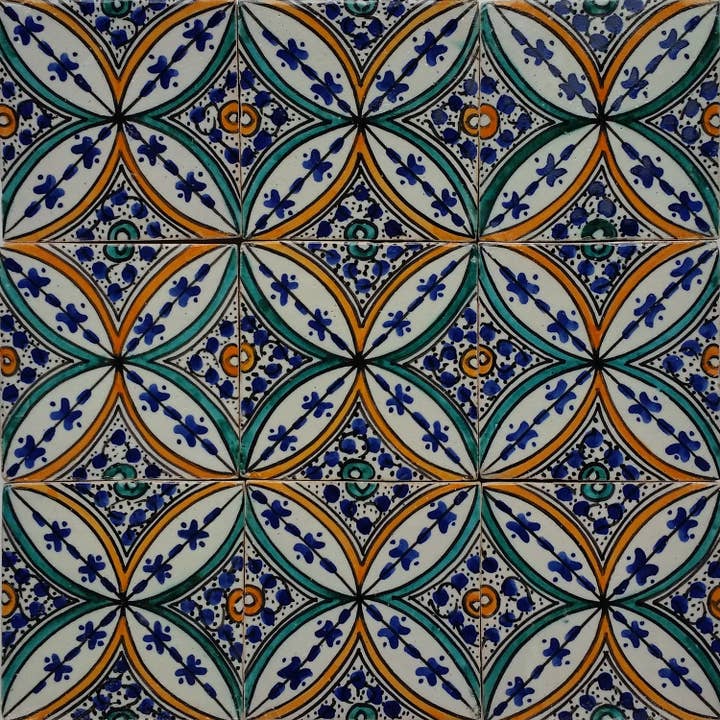 Casa Moro - Wholesale Wall Tile - Hand painted tiles 10x10 cm from Morocco wall tile35