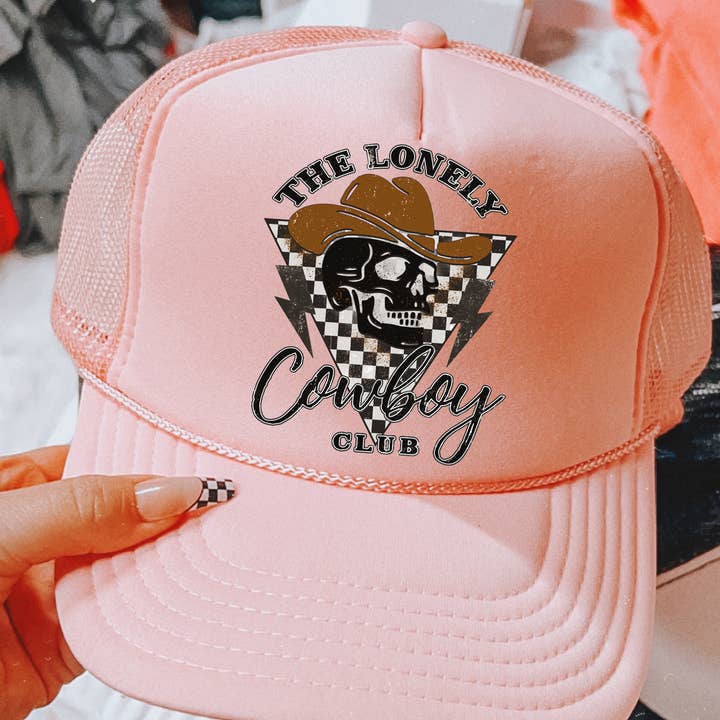 Den Lonely Cowboy Club Western Truckerhat for engroshandel hos ZZ Threadz