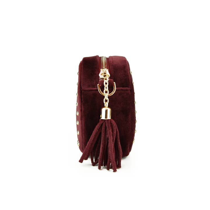 Sienna Jones - Wholesale Crossbody Bag - Women's - Sophie Stanbury Cross Body Bag - Burgundy6