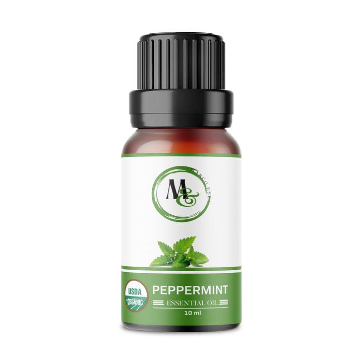 Olio Essenziale di Menta Piperita Organico Marco Esra – 10ml Olio Essenziale di Menta Piperita Puro per Diffusore – Oli per Aromaterapia per il Rilassamento, Candele Profumate, Cura della Pelle e dei Capelli, Massaggio del Corpo per la vendita all'ingrosso da parte di Marco Esra