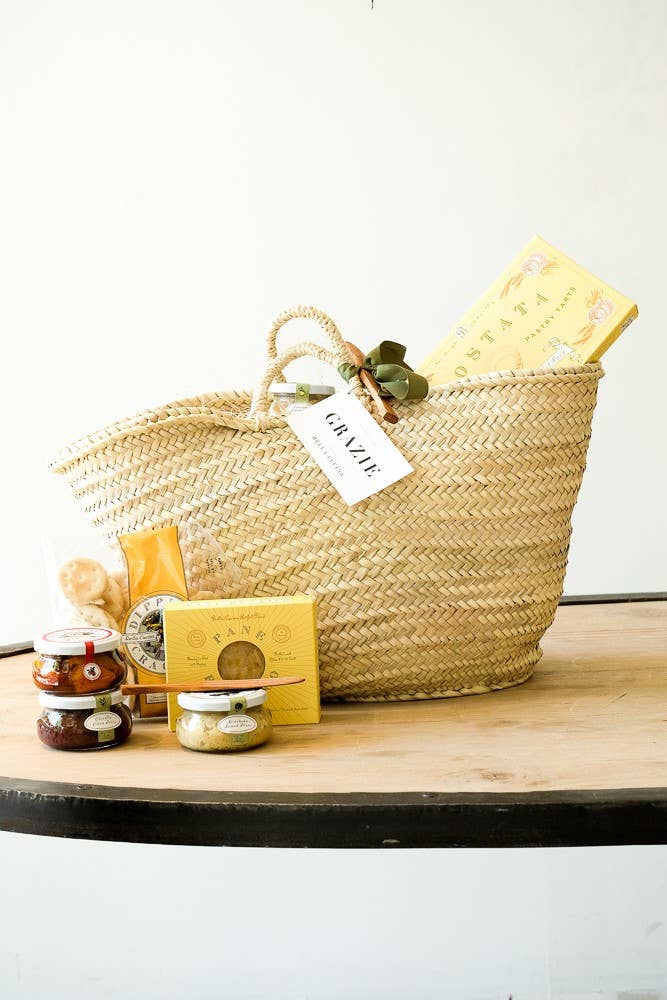 Bella Cucina - Wholesale Food Gift Basket - "O" List favorite Antipasti Party in a Basket0