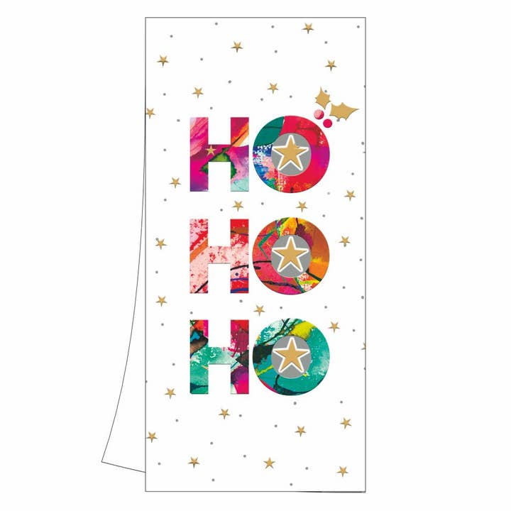 KITCHEN TOWEL-HO HO HO for wholesale by Paperproducts Design • Ambiente