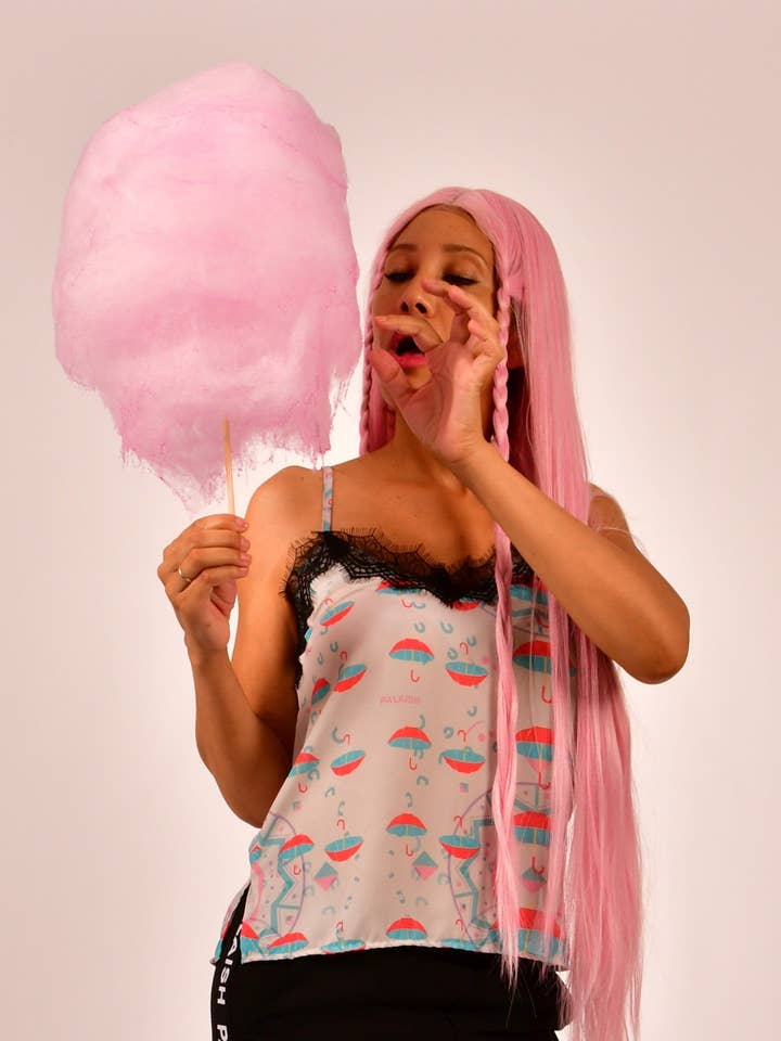 KIM Umbrella - Maglietta lingerie per la vendita all'ingrosso da parte di Palaish