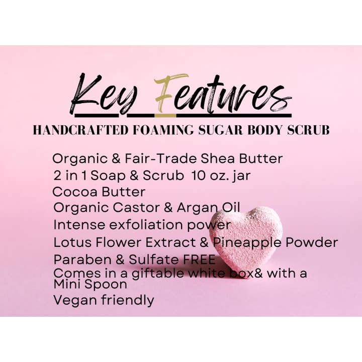 eScentually Yours - Wholesale Whipped Soap - Coconut Sandalwood Soap | Burn Book Sugar Scrub | Vegan Soap6