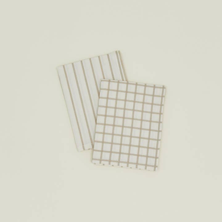 Hawkins New York - Wholesale Tea Towel - ESSENTIAL YARN DYED DISH TOWEL - SET OF 25