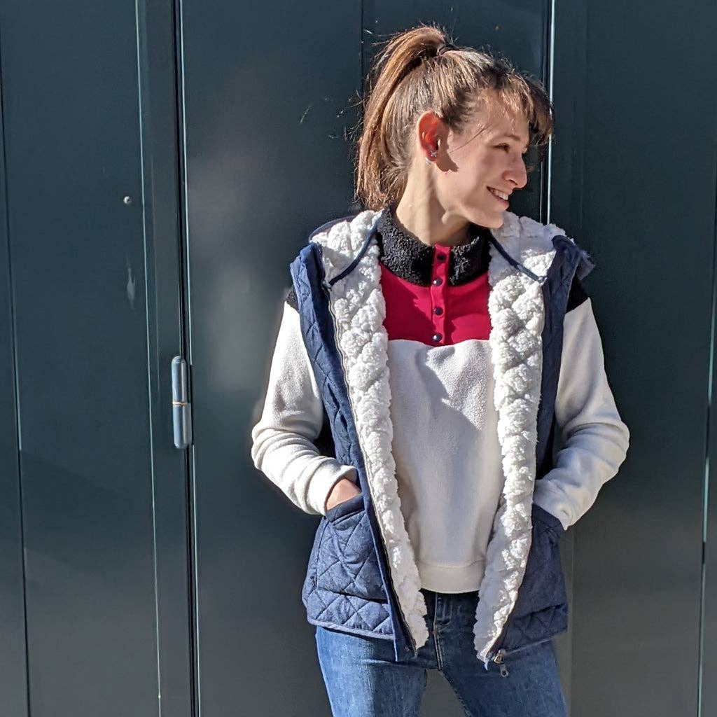 Super Bison - Wholesale Craft Sewing Kit - Happiness Puffer Jacket Pattern from size 32 to 527