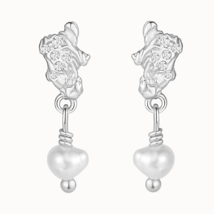 Nava Copenhagen - Wholesale Dangle Earrings - Ainoa Earrings - Silver0