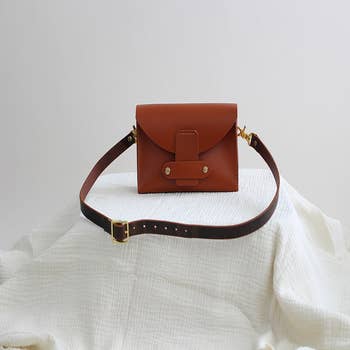 Emmy Dulles Crossbody/Doctor Leather Bag